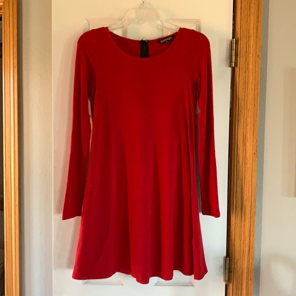 Express long sleeve dress